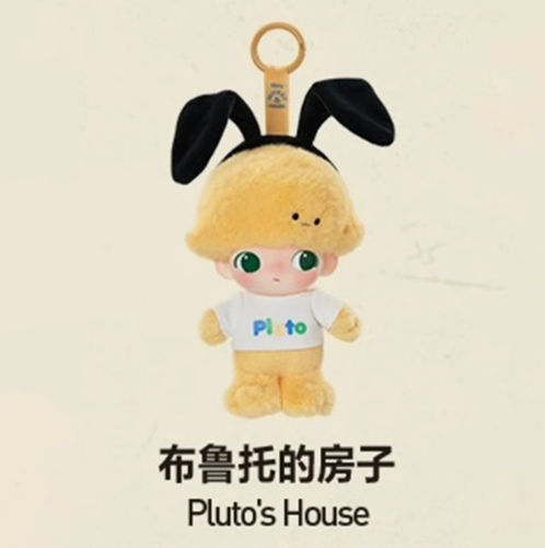 POPMART泡泡玛特DIMOO迪士尼搪胶毛绒挂件盲盒钥匙圈玩偶公仔礼物 - 图1