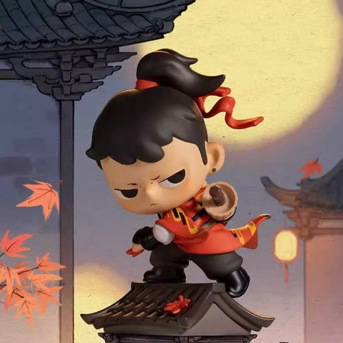 POPMART泡泡玛特无双镇14周年系列盲盒SP潮玩DIMOO手办拉布布公仔 - 图1