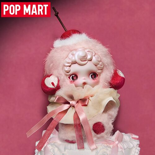 POPMART泡泡玛特SKULLPANDA不眠剧场盲盒SP搪胶3代毛绒挂件手办 - 图1