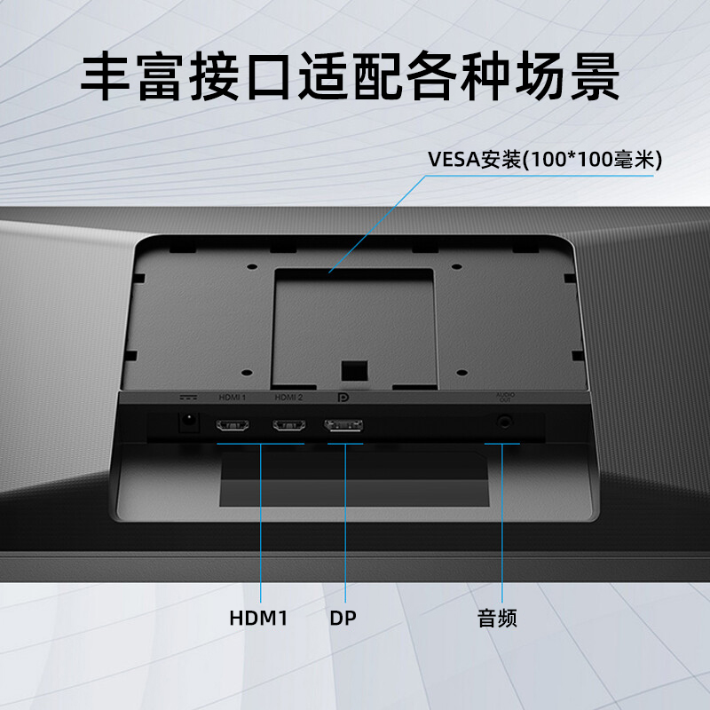 飞利浦27英寸27E1N5500E 2K显示器旋转升降专业设计绘图IPS高清屏 - 图2