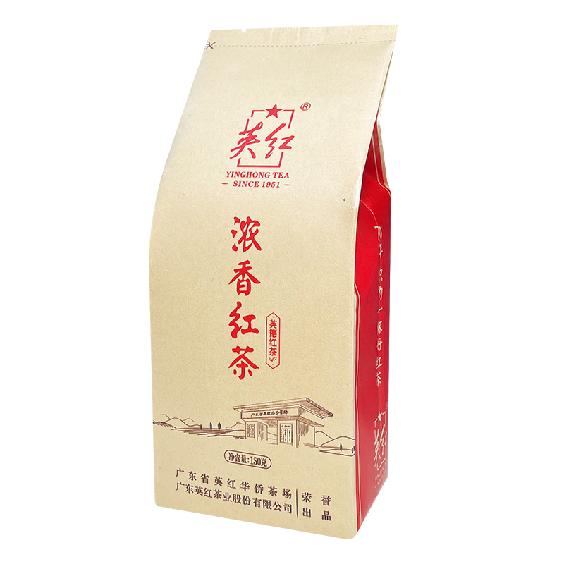 【英红牌】英德红茶英红九号红茶浓香型红茶150g 围炉冰茶茶叶 - 图3