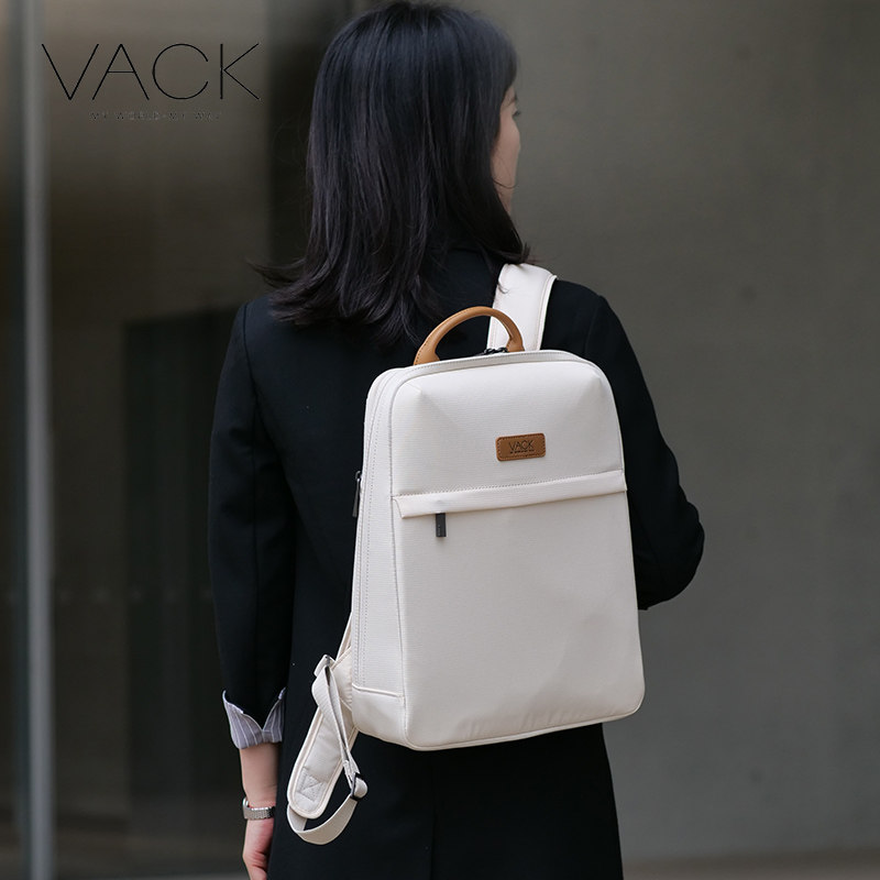 vack时尚商务轻薄14寸13.3双肩背包 vack箱包双肩背包