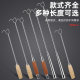Stainless steel pick-up hook meat hook pork roast meat cooked meat hook commercial long handle hook hook meat hook