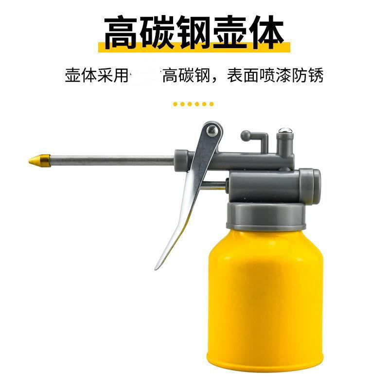 机油壶高压加注器油枪手喷油机加注壶注油器工业长嘴金属喷壶神器-图3