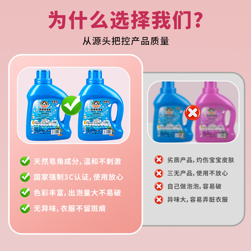 泡泡水补充液儿童泡泡机玩具泡泡液泡泡棒泡泡水浓缩液免兑水大桶,淘宝优惠券,粉丝福利购,淘宝优惠卷