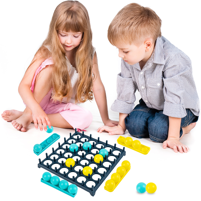 益智桌面弹双人对战小玩具弹跳球 德叙玩具儿童桌面游戏类