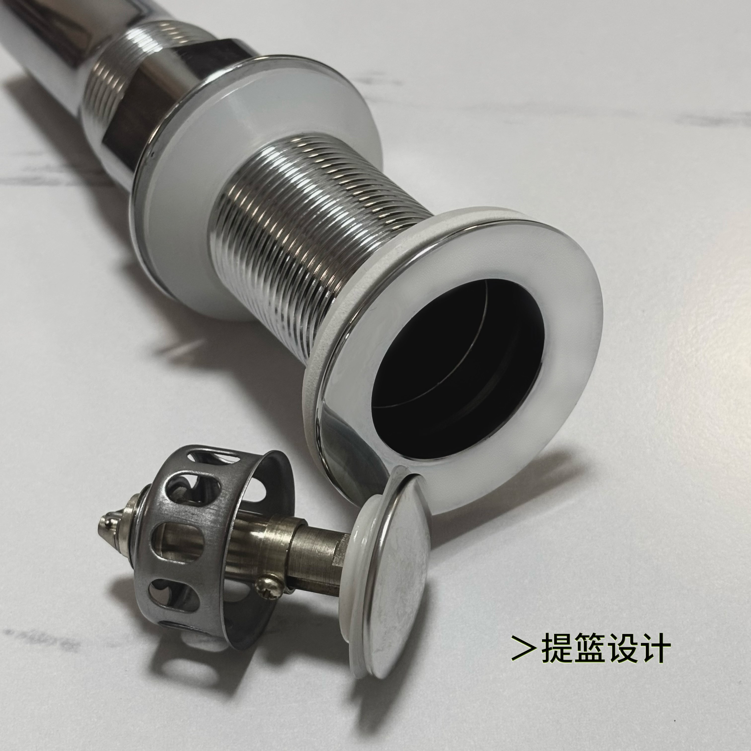 加长下水长螺纹下水器厚台面台上盆长丝牙排水器自砌洗手池长落水,淘宝优惠券,粉丝福利购,淘宝优惠卷