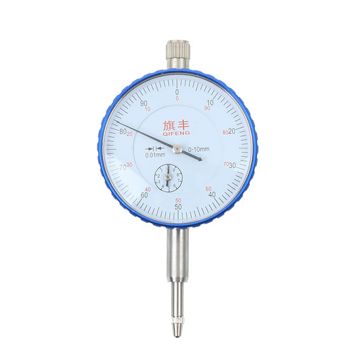 旗丰百分表一套校表头0-10mm高精度0.01mm磁力磁性表座数显千分表 - 图2