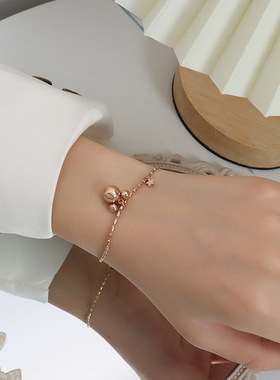 迷你活动小熊小象小猪钛钢项链