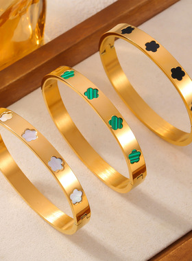 欧美简约个性优雅白海贝花朵饰品