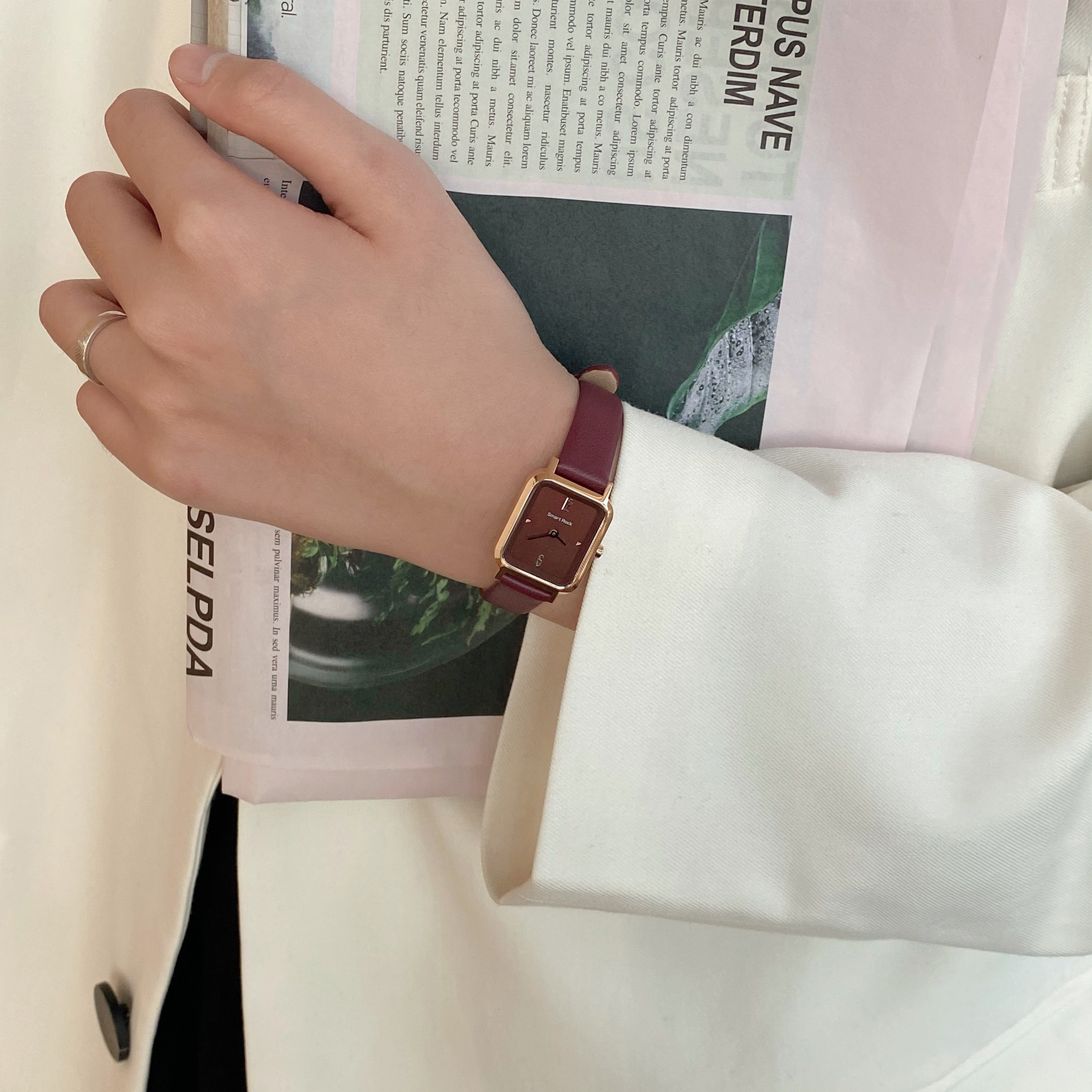 smart rock意大利sr小方糖女款手表 smartrock国产腕表