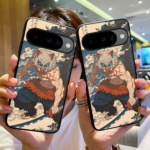 野猪少年适用谷歌Pixel10手机壳皮纹Pixel9pro个性Pixel10proXL潮牌Pixel7皮革Pixel8pro/7pro/6a/8a保护套 - 图0