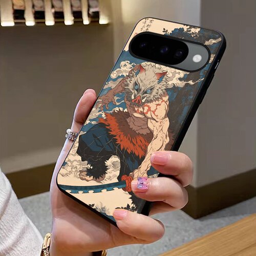 野猪少年适用谷歌Pixel10手机壳皮纹Pixel9pro个性Pixel10proXL潮牌Pixel7皮革Pixel8pro/7pro/6a/8a保护套 - 图2