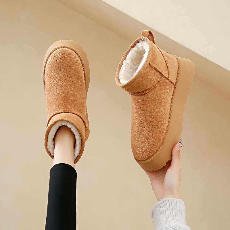 冬季防滑孕妇雪地靴女2025新款零下40度抗寒保暖加绒大棉鞋短靴子,淘宝优惠券,粉丝福利购,淘宝优惠卷