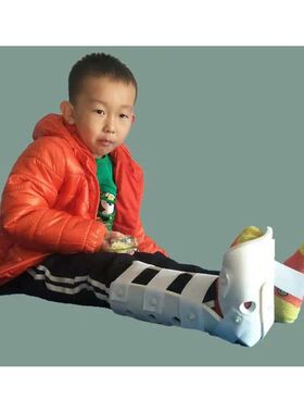 幼儿童踝关节固定支具小腿胫腓骨裂脚腕扭伤固定护具脚踝受伤康复