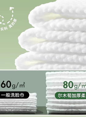 尔木萄悬挂式加大加厚洗脸巾