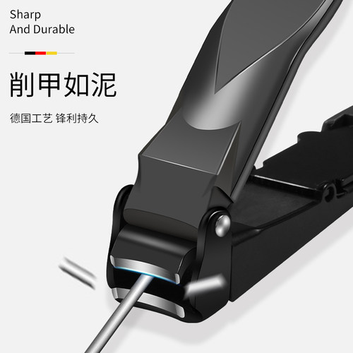 德国指甲刀单个套装防飞溅指甲剪家用高档指甲钳日本便携原装 - 图2