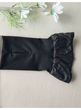 暗黑风半指黑色袖套男女通用防晒凉感机能风潮流袖口