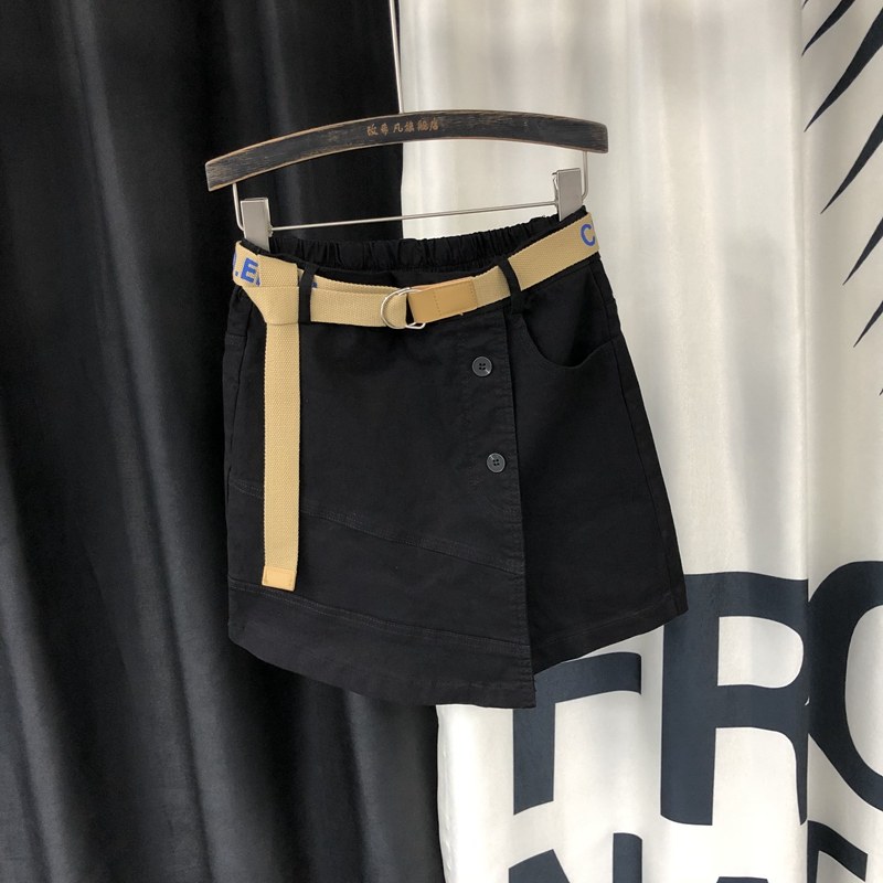 不规则休闲裙裤2022夏季新款半身裙 玫希凡休闲裤