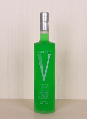 装饰彷真彩色高款酒瓶摆