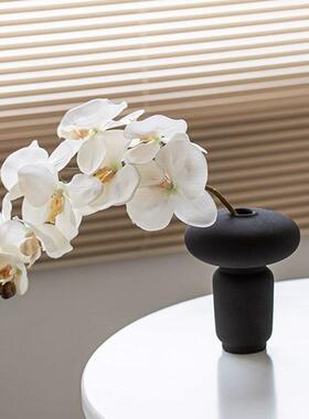 素胚素烧陶瓷花瓶高级感