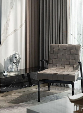 轻奢风样板间动物雕塑书房摆件