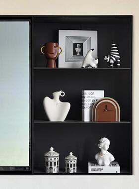 高级感电视壁龛轻奢摆件