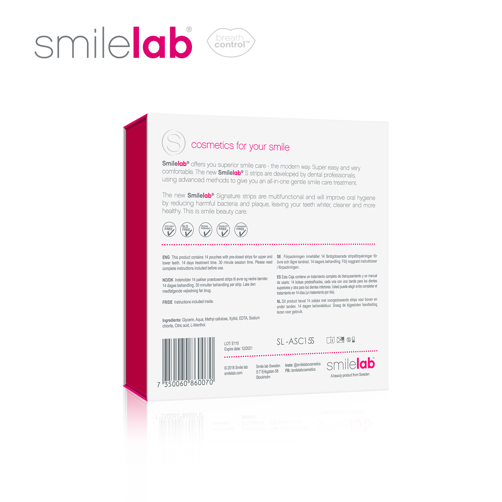 进口smilelab口腔护理套装14天牙齿 smilelab口腔护理套装