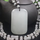 Authentic Guilin chicken blood jade Ping An brand pendant necklace ice seed royal concubine material for men and women pure natural jade A with certificate
