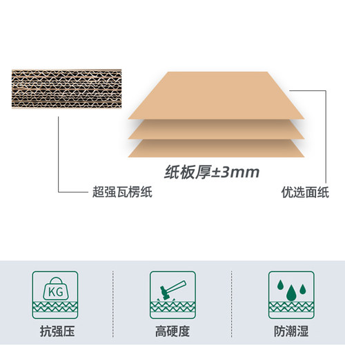 飞机盒特硬快递盒打包装盒长正方形纸箱纸盒子烟盒大小号定制批发 - 图3