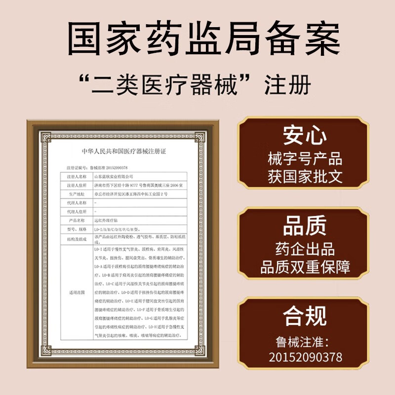 仁和医用远红外乳腺增生热敷贴结节散结贴硬块疏通大药房正品FC2-图2