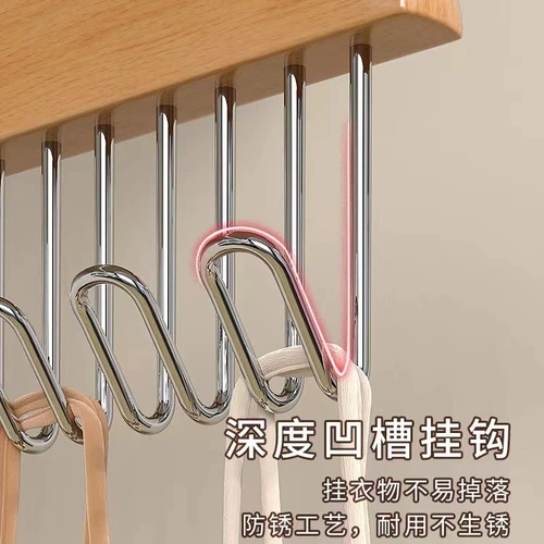 [5 установок] Нажмите на практичность!8 Крюк -без крючков общежития сумки Сумки История Стоп Копия плащ Х.