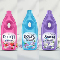 South Korea Import Downy When Nickel High Condensed Clothes Softener Aroma persistent Antistatic flexo-moisturizer 3 bottled