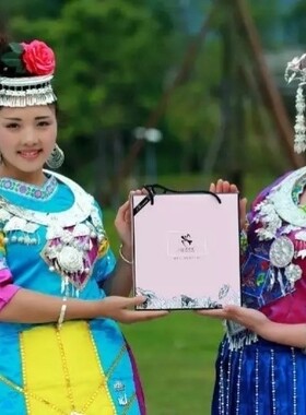 苗族头饰民族舞云南妇女少数摄影古风表演银饰品侗族演出挂饰瑶族