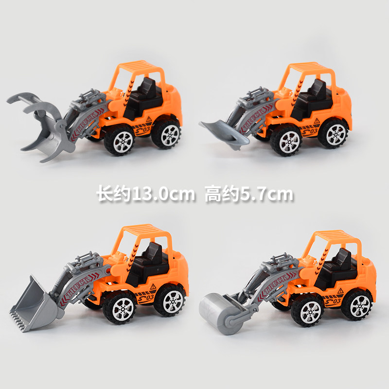 挖掘机蛋糕摆件儿童玩具工程路障挖土机推土机铲土车创意蛋糕装饰,淘宝优惠券,粉丝福利购,淘宝优惠卷