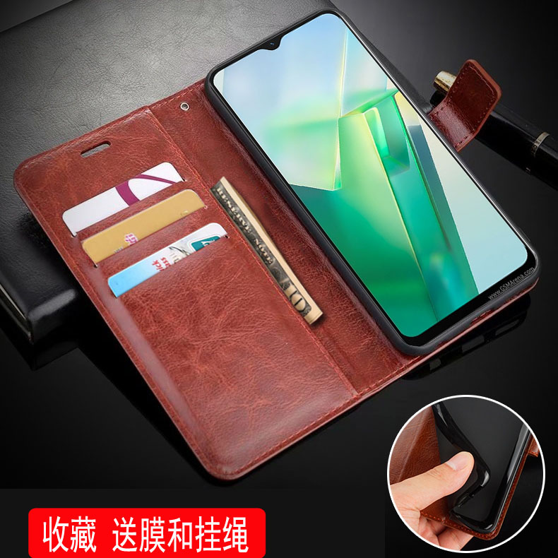 适用vivo T2X 5G手机壳翻盖vivoT2x外壳6.58英寸vivoV2188A保护套皮夹V1VOV2188T插卡ⅤivoT2X5G软壳vovo新款 - 图0