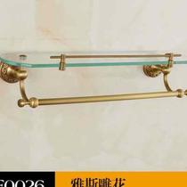 Full Copper Antique-style washroom Wash Bench Clothing Cosmetics Shelving with Cosmetic Shelf Bath o