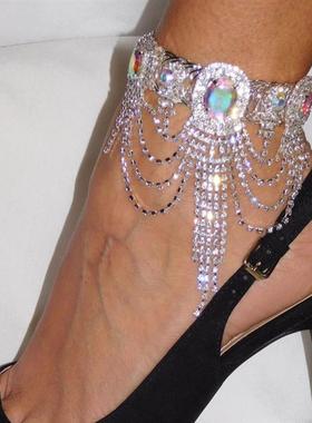 Bracelet, open arm chain, beach ankle chain, female