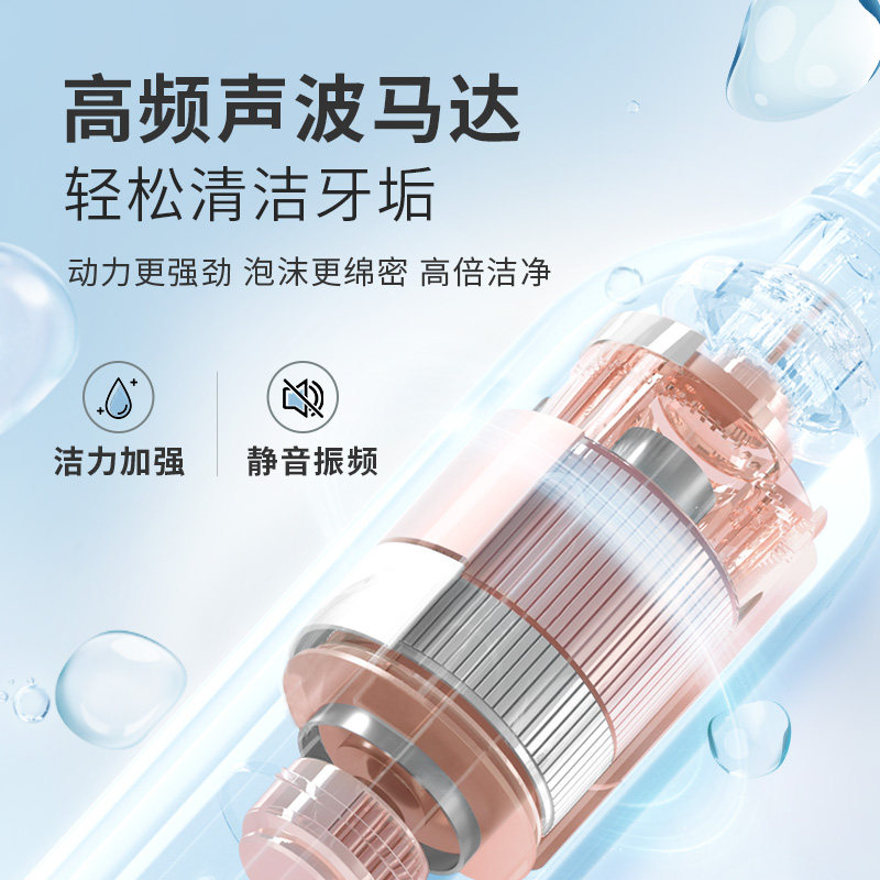 usmile电动情侣款男女声波牙刷 usmile草帽星系电动牙刷