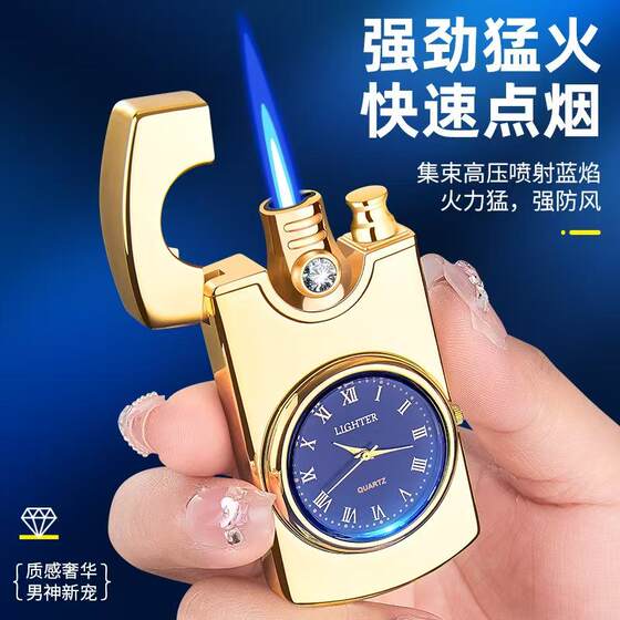 New cool electronic real dial windproof lighter