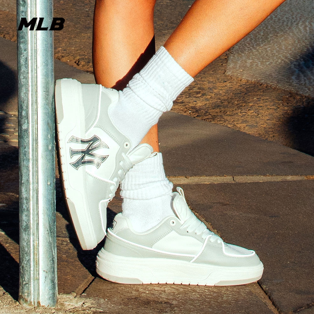 mlb官方男女情侣复古运动休闲鞋 MLB板鞋