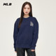 MLB官方 男女运动复古刺绣LOGO加绒宽松套头卫衣24冬季MTB31