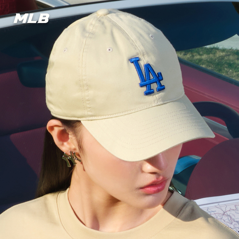 MLB官方 KARINA同款男女软顶棒球帽明星同款时尚鸭舌帽运动帽CP66 - 图1