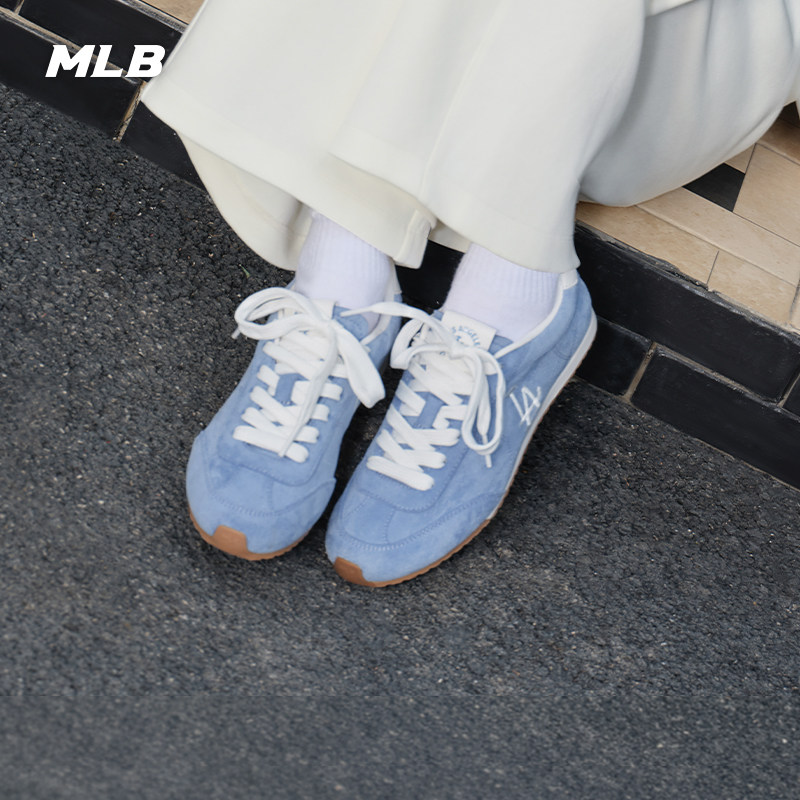 【七夕礼物】MLB官方章若楠同款甜酷风氧气德训薄底鞋26夏季CVWL1