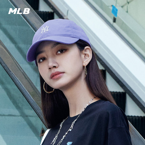 MLB官方 KARINA同款男女时尚百搭软顶棒球帽遮阳帽户外夏季CP77 - 图2