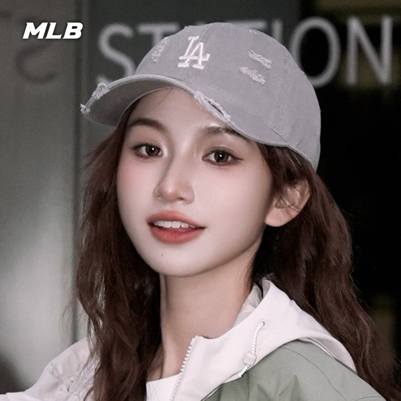 MLB官方 男女同款时尚做磨破旧软顶棒球帽复古鸭舌帽CPVV3,淘宝优惠券,粉丝福利购,淘宝优惠卷