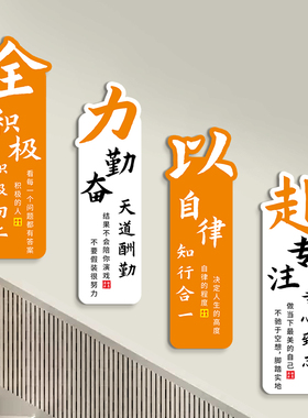 决战中考初中考班级文化墙贴学校教室布置高中学生励志标语装饰画