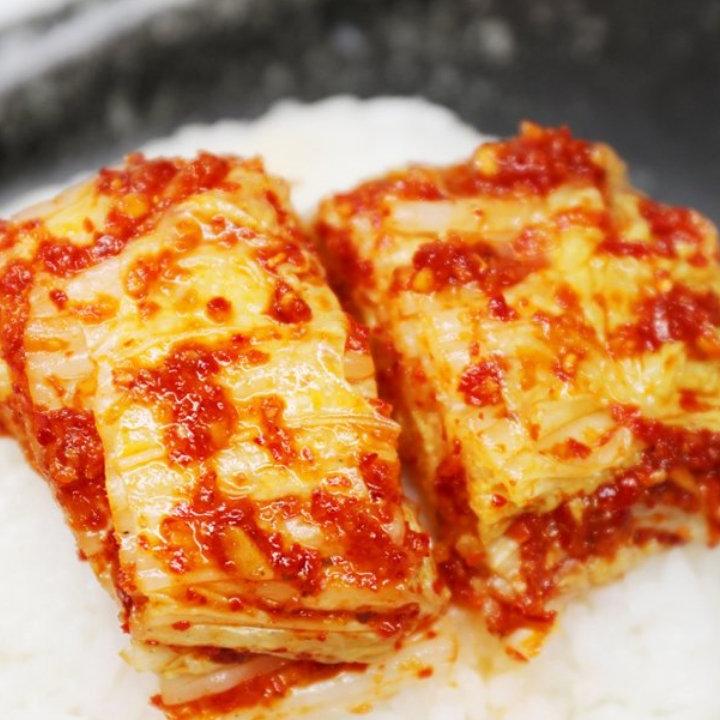 淳于府辣白菜50gX8袋韩国式泡菜朝鲜腌制小包装下饭菜咸菜酱菜