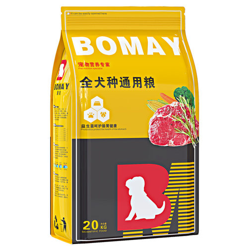 牛肉狗粮大包装40斤金毛巴哥史宾格巨贵专用成年犬通用型10斤粮食 - 图0