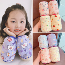 Baby sleeve waterproof and anti-fouling baby Winter child cuff eating anti-oil cuff head boy girl girl sleeve